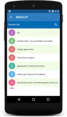 Mediloy android App screenshot 1